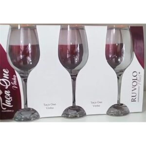 TACA ONE VINHO 6 PCS RUVOLO 385ML