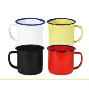 CANECA ESMALTADA 9X8CM REF 4638