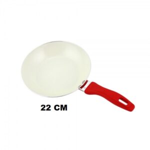 FRIGIDEIRA 22CM ALUM COM REV CER E CABO SILICONE CK1152